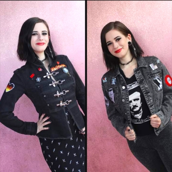 SOLD! ⭐️Vintage tripp nyc custom hellfire/stone temple pilots buckle jacket! - Picture 7 of 13